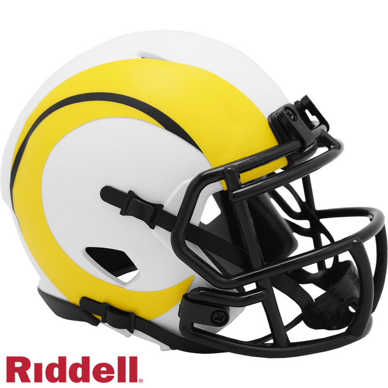 Riddell NFL Los Angeles Rams Lunar Eclipse Speed Mini Replica Helmet | Ultra PRO International