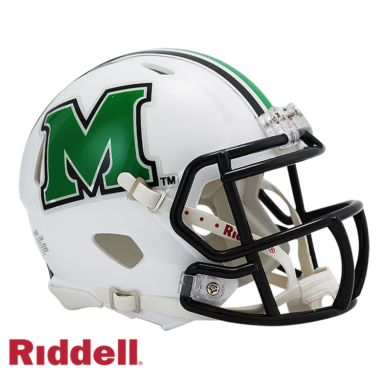 Riddell NCAA Marshall Thundering Speed Mini Replica Helmet | Ultra PRO International
