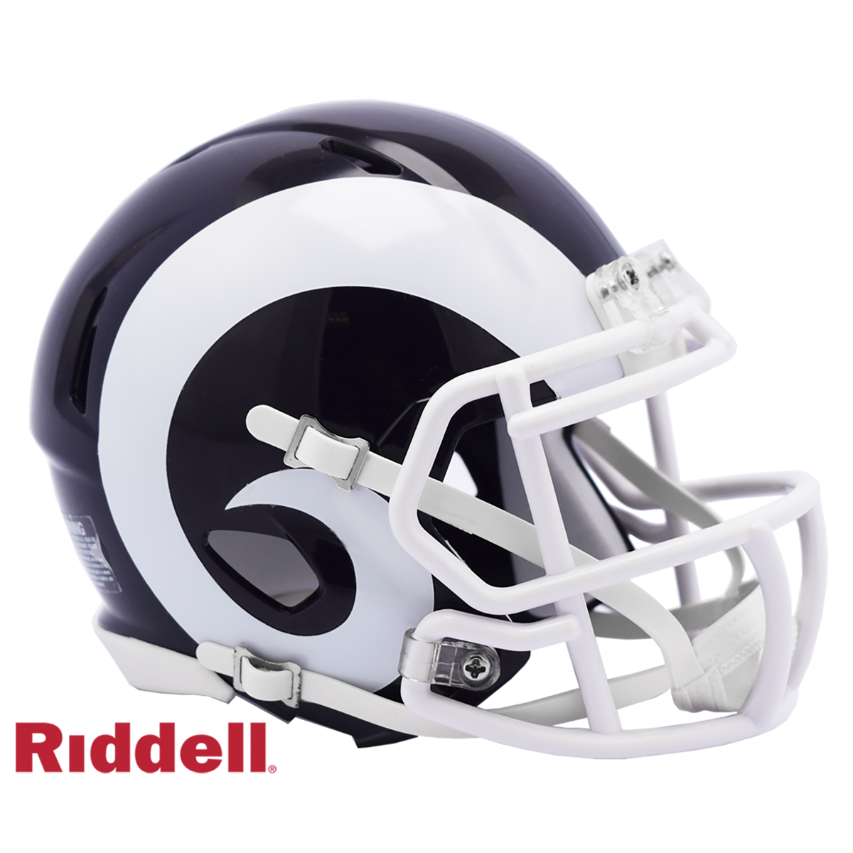 Riddell NFL Los Angeles Rams 2019 Logo Speed Mini Replica Helmet