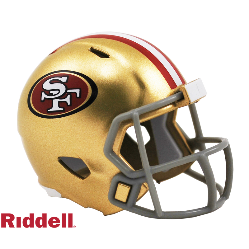 Riddell NFL San Francisco 49ers Speed Pocket Size Helmet | Ultra PRO International