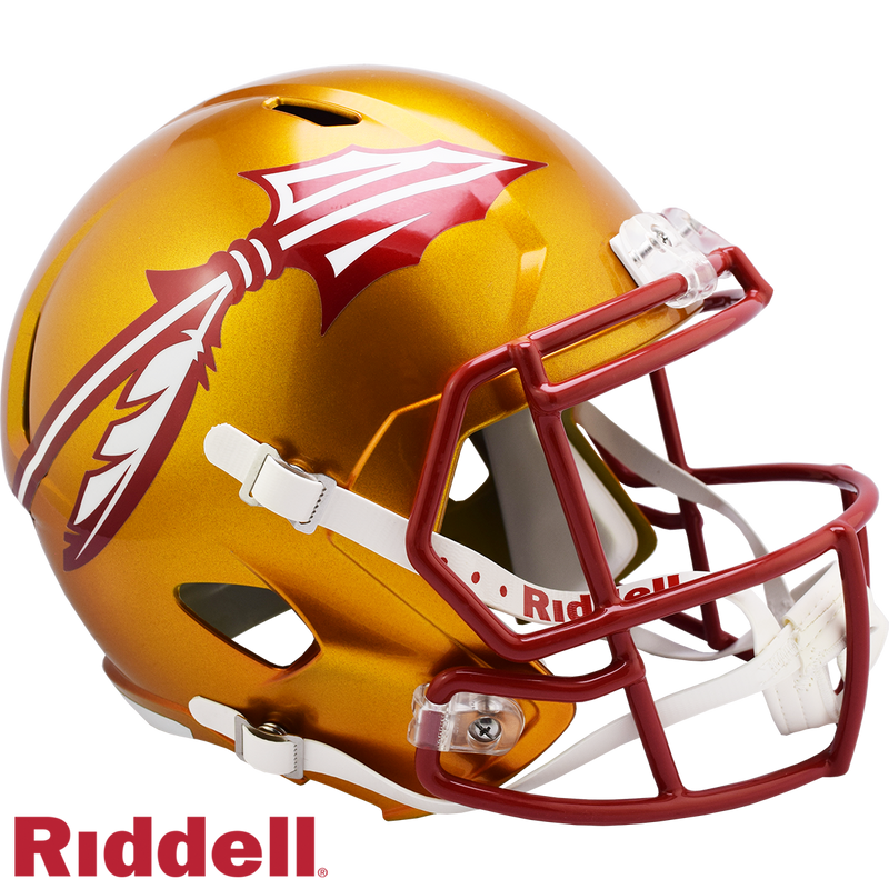 Riddell NCAA Florida State Seminoles Flash Alternate Speed Full Size Replica Helmet | Ultra PRO International