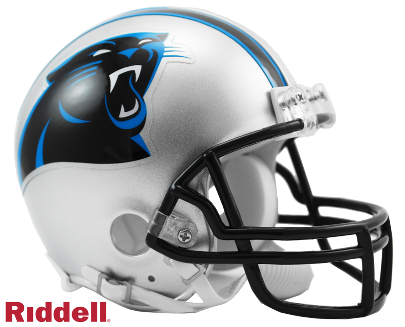 Riddell NFL Carolina Panthers VSR4 Mini Replica Helmet