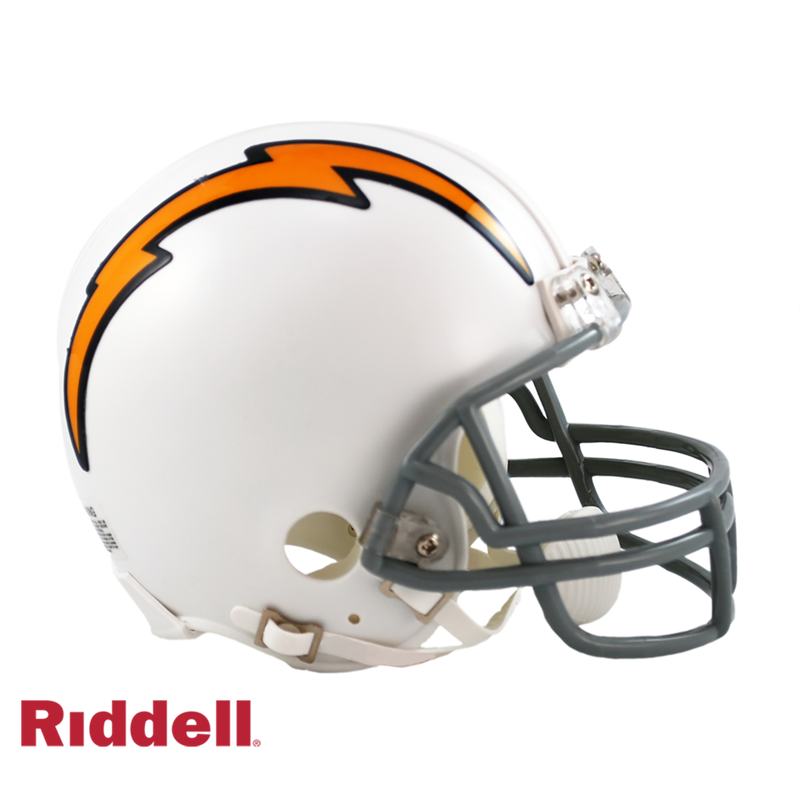 Riddell NFL San Diego Chargers 61-73 Throwback VSR4 Mini Replica Helmet | Ultra PRO International