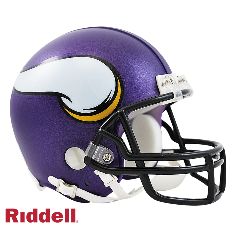 Riddell NFL Minnesota Vikings VSR4 Mini Replica Helmet | Ultra PRO International