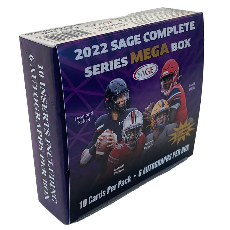 2022 Sage Hit Premier Draft Football Mega Box | Ultra PRO International