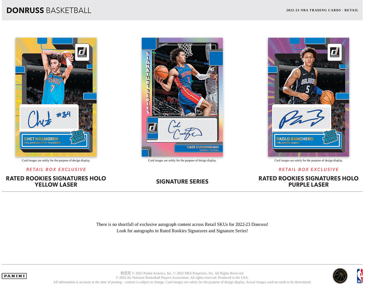  2022-2023 Donruss NBA Basketball Fat Pack #13078 | Ultra PRO International