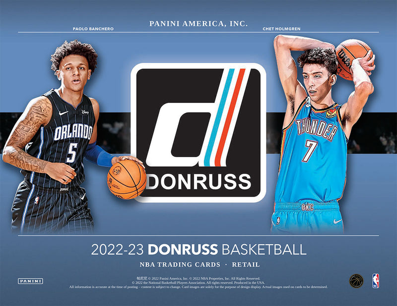 2022-2023 Donruss NBA Basketball Fat Pack