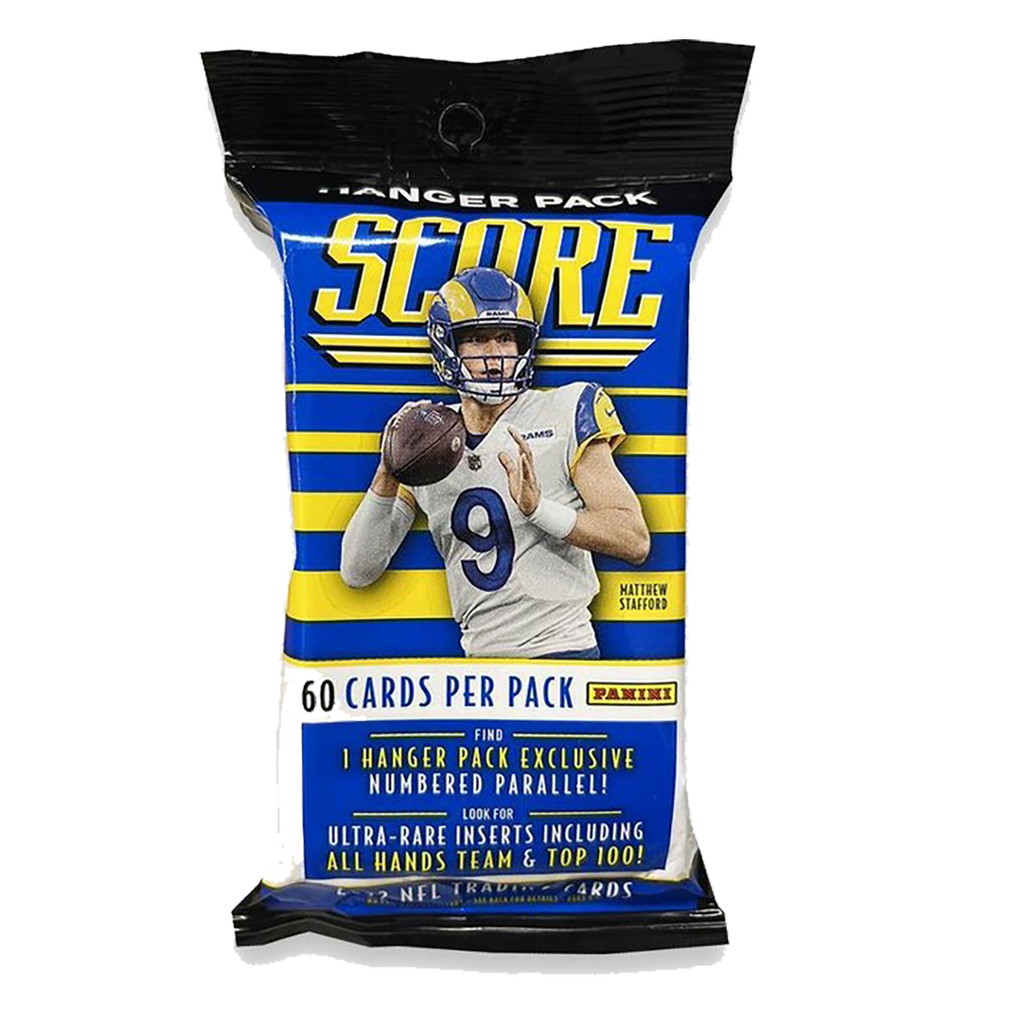 2023 Panini Score Football 2 Pack Fat Value Pack 30 Cards Each 60