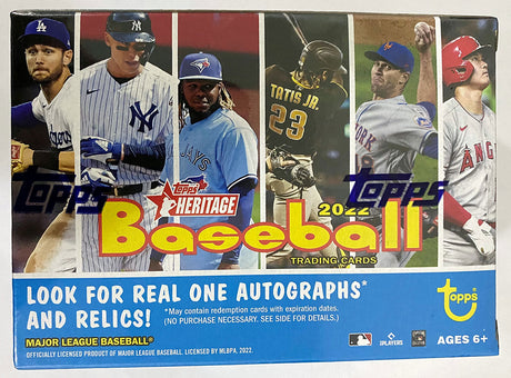 2022 Topps Heritage Baseball MLB Blaster Box | Ultra PRO International