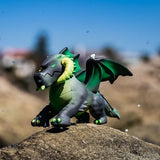 Figurines of Adorable Power: Dungeons & Dragons "Black Dragon" - Acid Charged Variant | Ultra PRO International