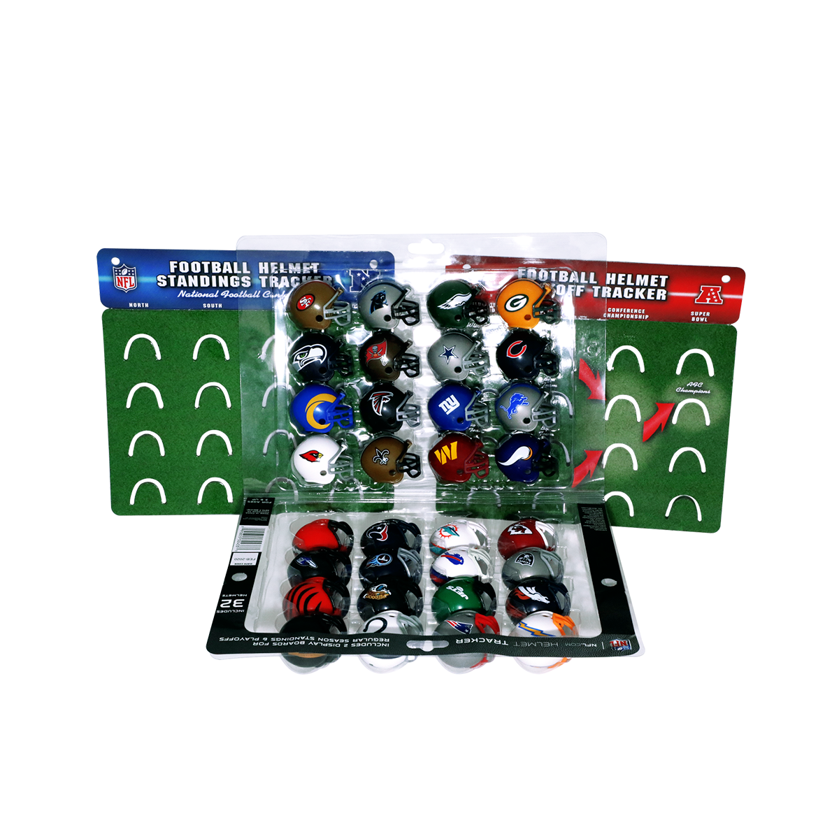 Riddell Pocket Pro Super Bowl 17 - 32 Champion 16 Helmet Set