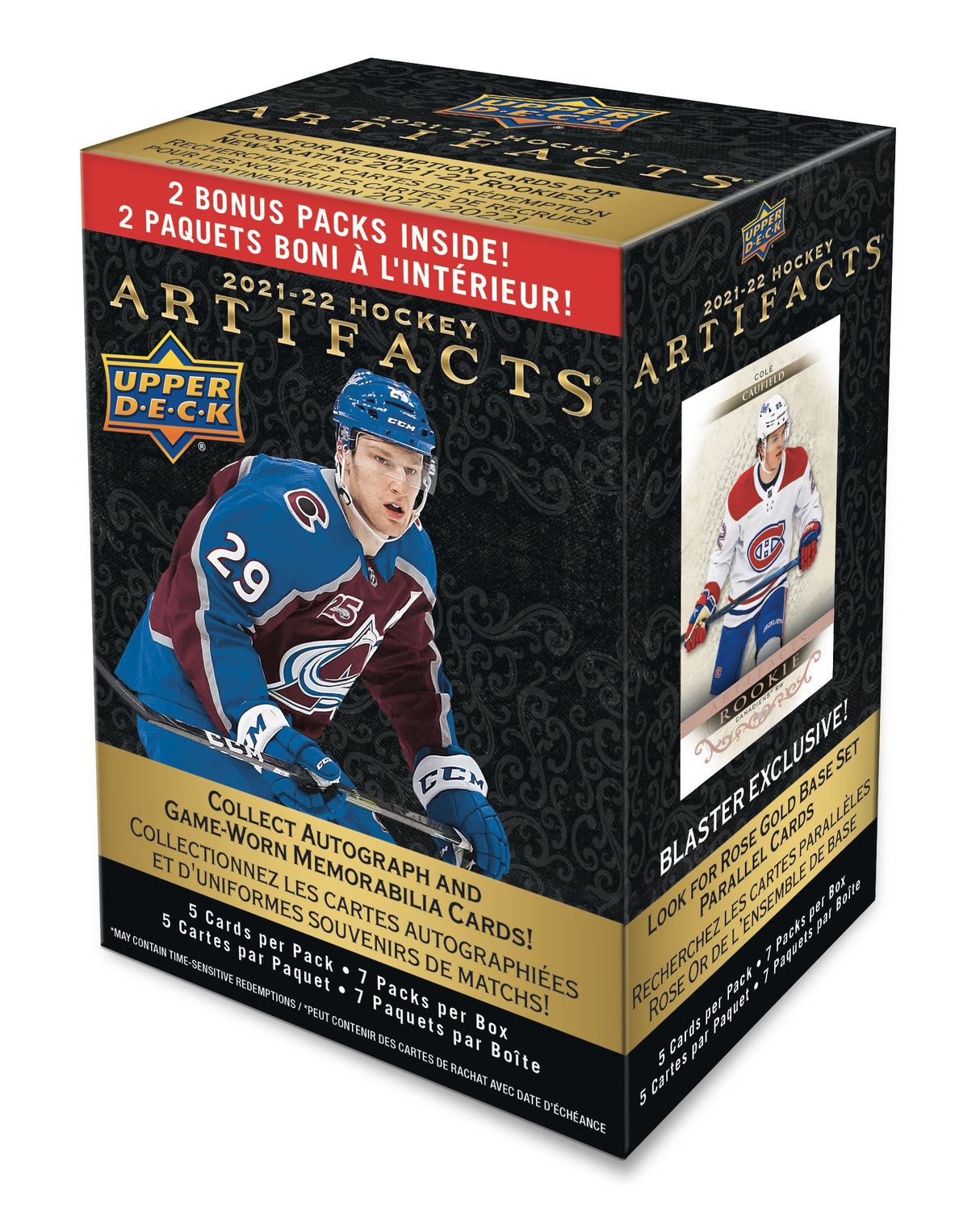 2021-2022 Upper Deck Artifacts Hockey Blaster Box | Ultra PRO International