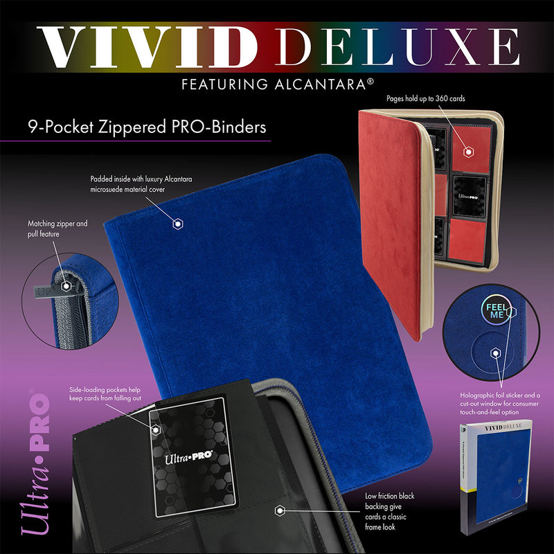 Ultra PRO Bob Ross Winter Paradise 9-Pocket Zippered Pro-Binder