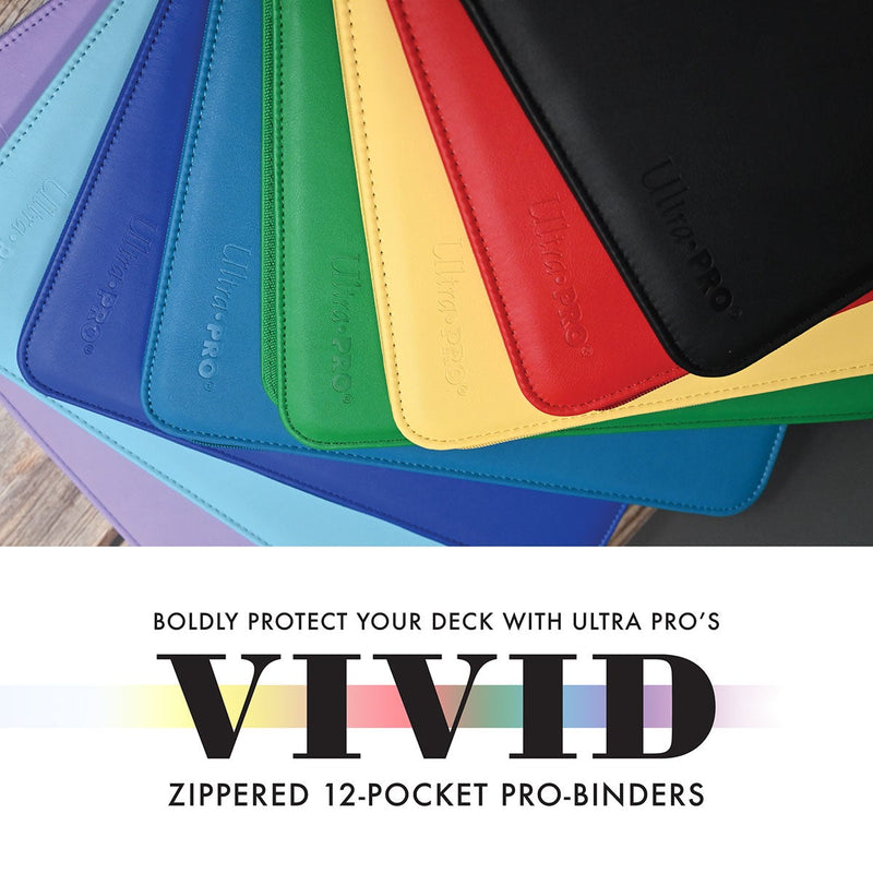 Vivid 12-Pocket Zippered PRO-Binder