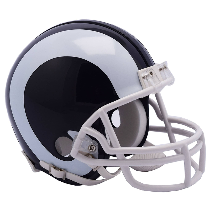 Riddell NFL Los Angeles Rams 2019 Logo VSR4 Mini Replica Helmet | Ultra PRO International