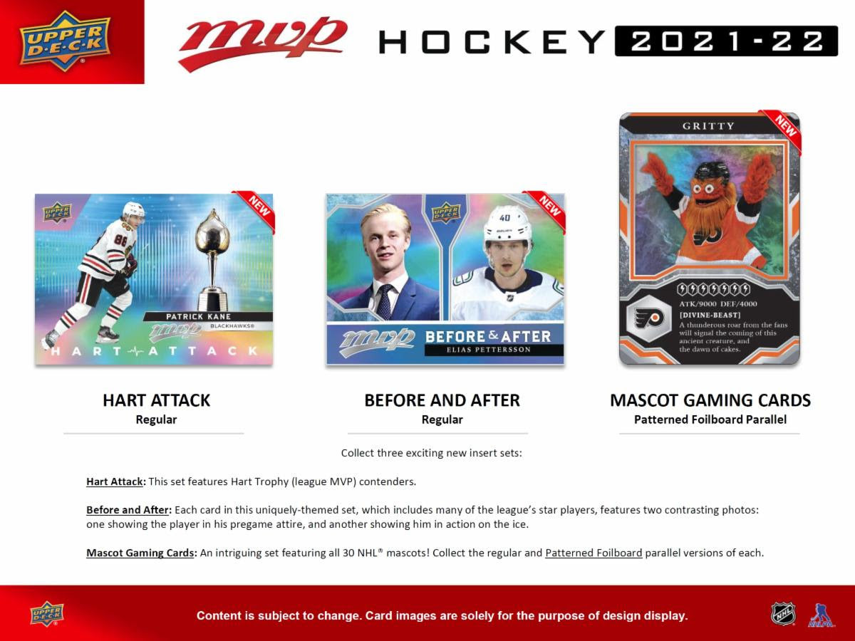 2021 - 2022 Upper Deck MVP NHL Blaster Box | Ultra PRO International