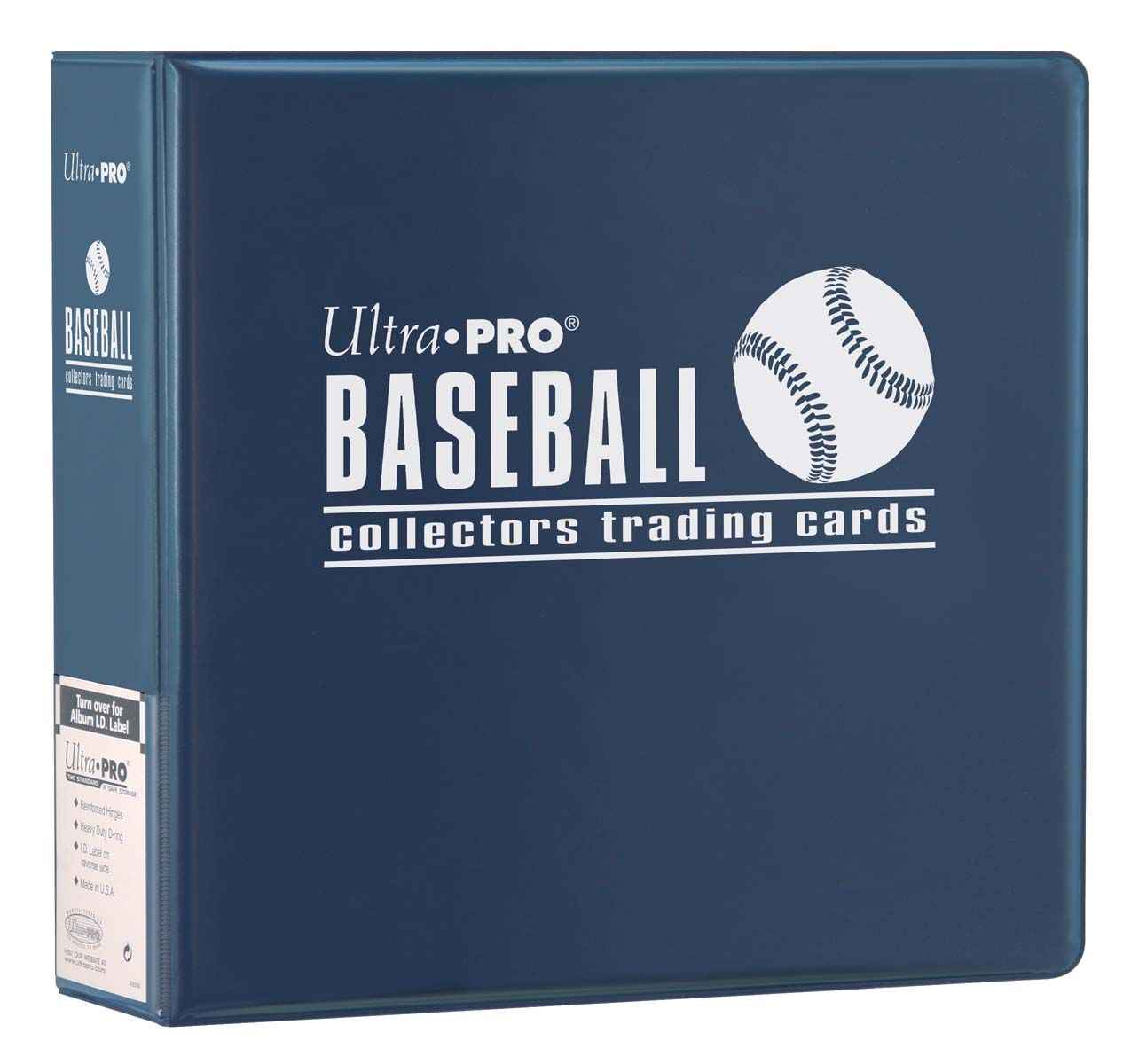 baseball card album binder 3 inch Vintage 3 D-Ring - Brown this album not only secures your valuable cards but also reflects your passion for the sport 400 Card Sports Binder 4